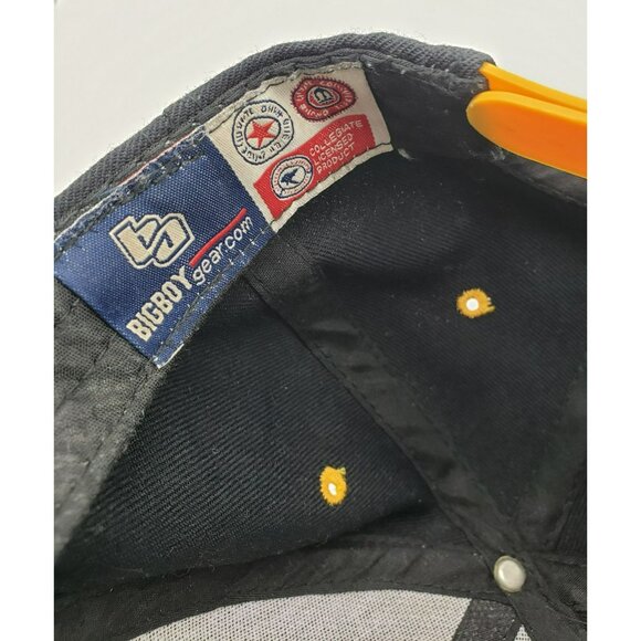 Grambling State Tigers Snapback Hat Cap Black Yellow Embroidered GMEN BigBoy - Picture 10 of 11